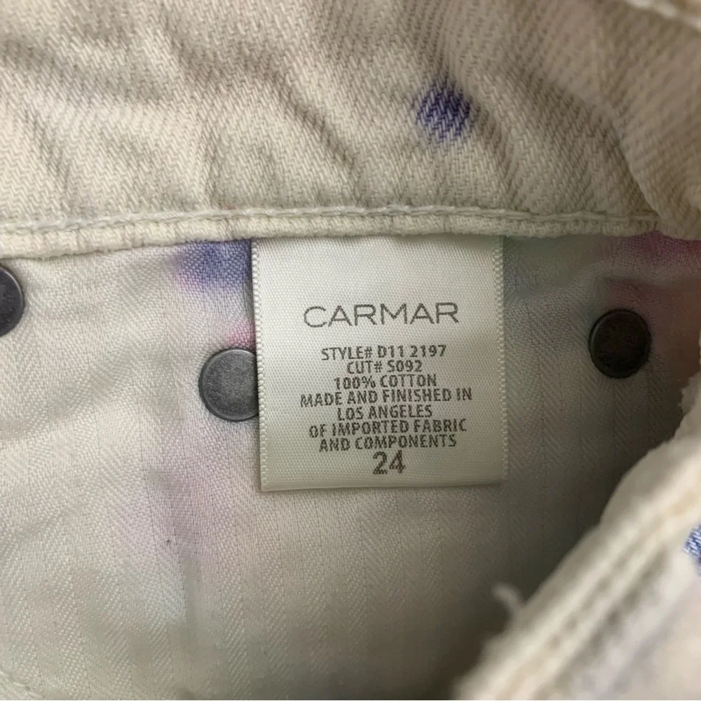 Carmar Tie Dye Cut Off Shorts
